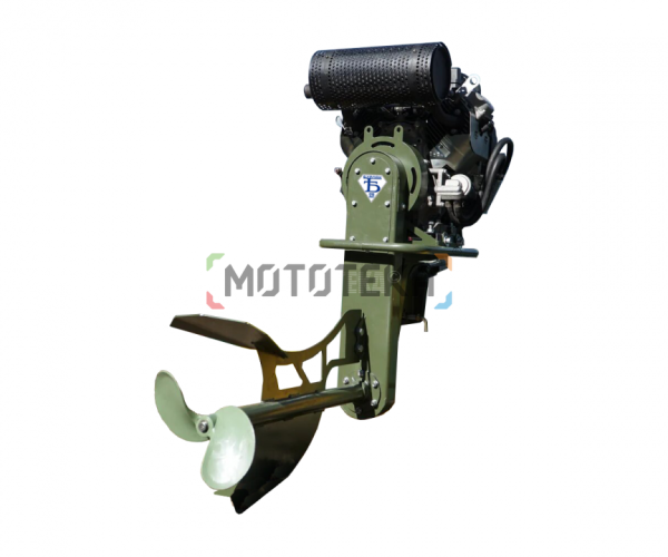 Лодочный мотор болотоход Бурлак М - 2 24 л.с. Lifan эл. запуск