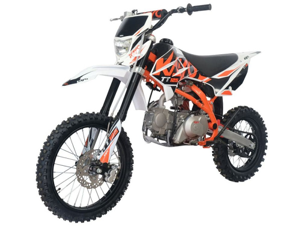 Питбайк KAYO (Кайо) BASIC K125EA 17/14 KRZ (п/автомат, эл. стартер 2024 г.) | Мототека